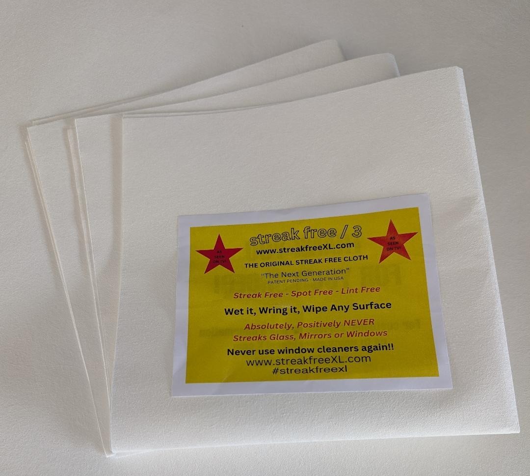 Streak Free Factory Microfiber Cleaning Cloth 16×16 inch White Glass Stainless