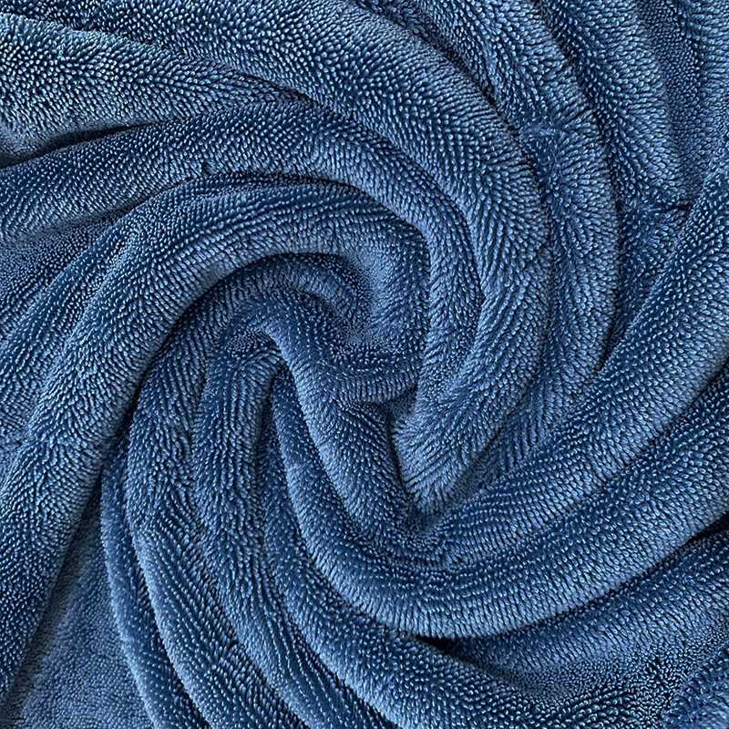 Water Absorbing Car Wash Microfiber Drying Towel Twisted Loop 24 x 16″ 1200GSM