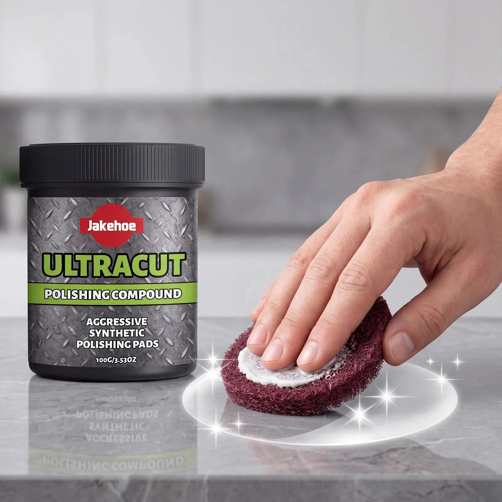 Ultracut Polishing Compound, Surface Restoration Polish With Pad /100G ~20%OFF
