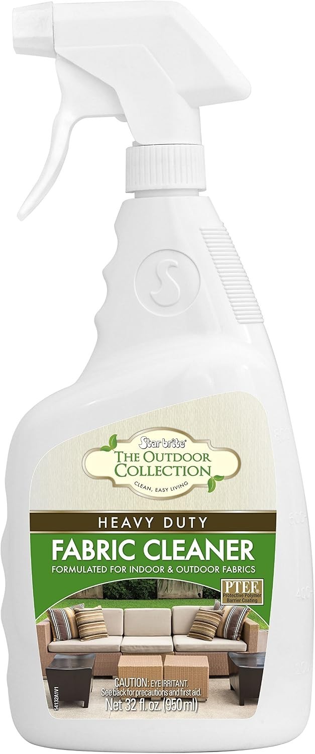 Fresh Scented Fabric Cleaner Spray – 32oz for Indoor/Outdoor Use & UV Protection