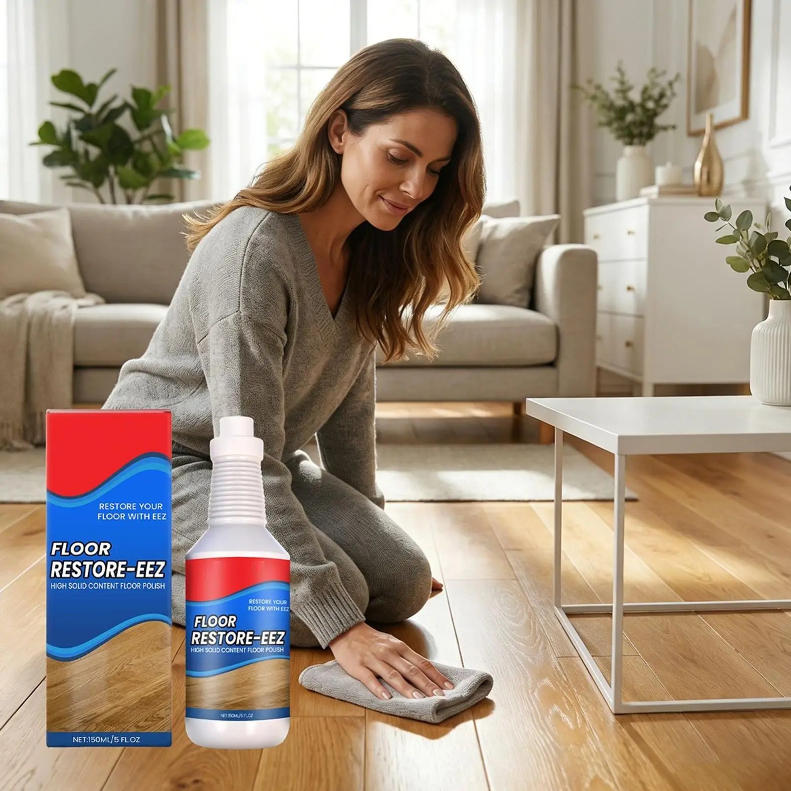 Clean-Eez Ultimate Floor Restorer & Polish – Revitalize,Protect,Shine Wood 150ml