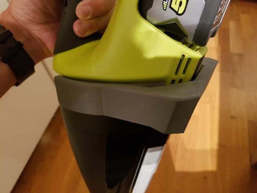 Vacuum Wall Mount for Ryobi Hand Vacuum P713 *Black*