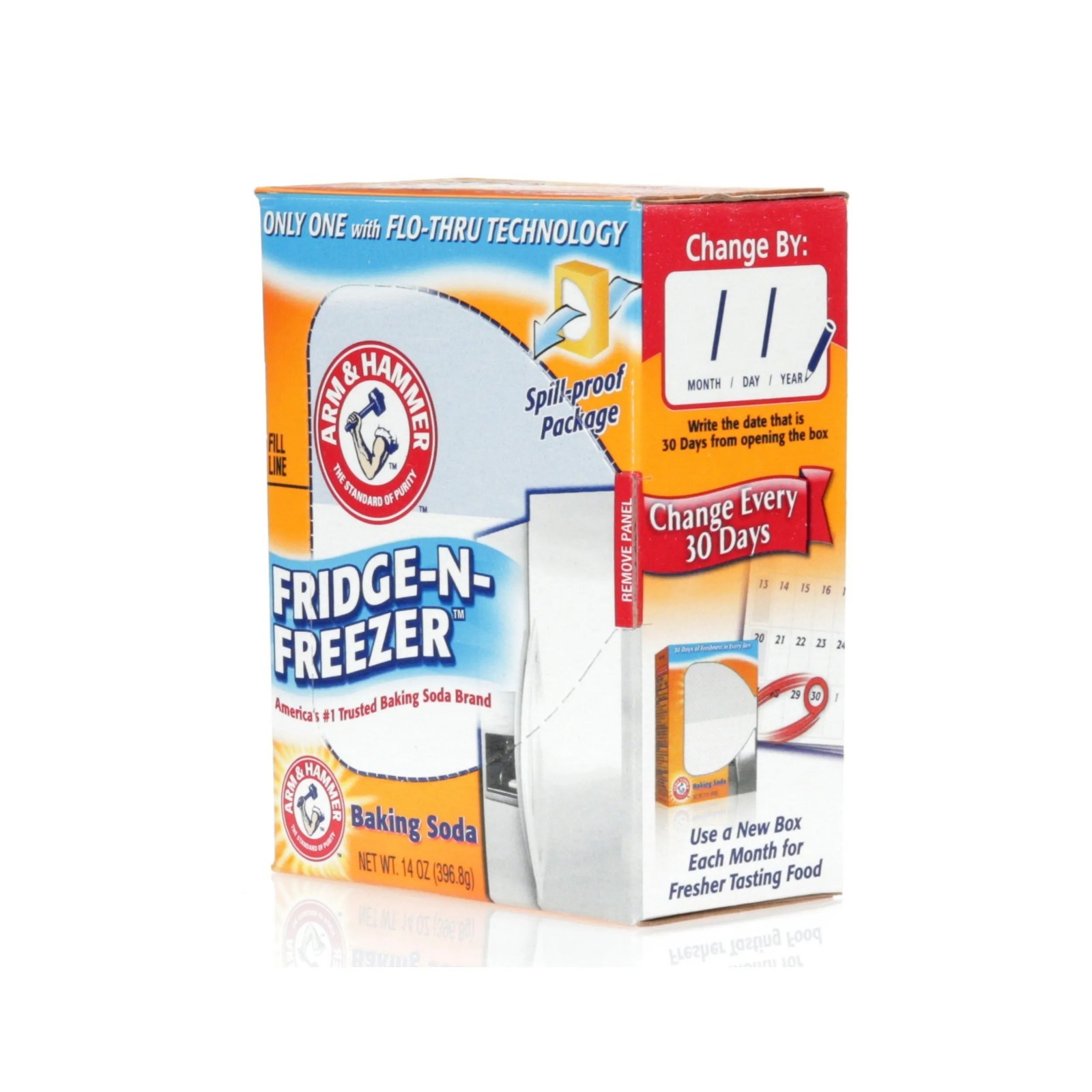 Arm & Hammer Fridge N Freezer Baking Soda Deodorizer 14 oz