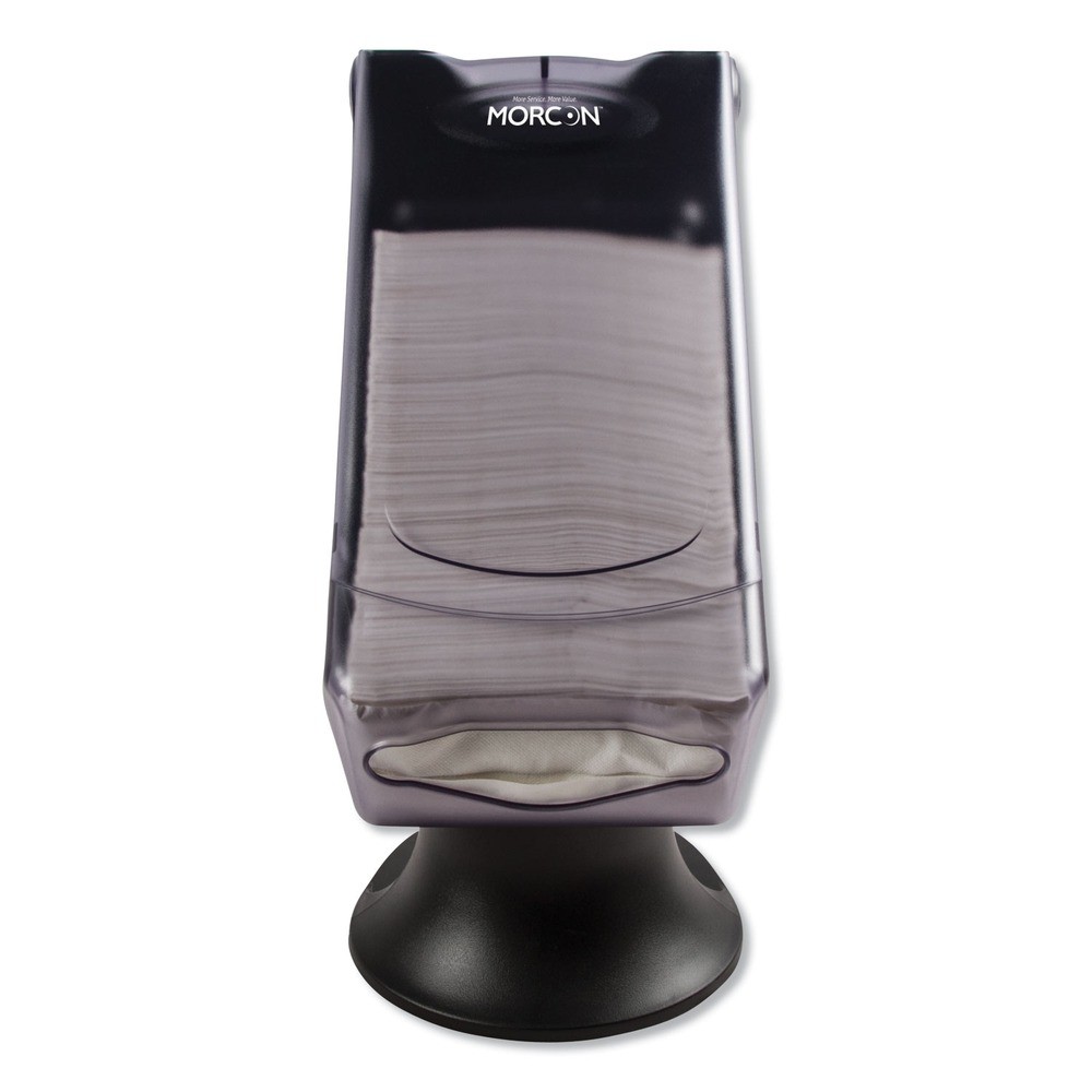 Morcon Paper NT555 8″x17.25″x13″ Tower Napkin Dispenser – Transparent Black New