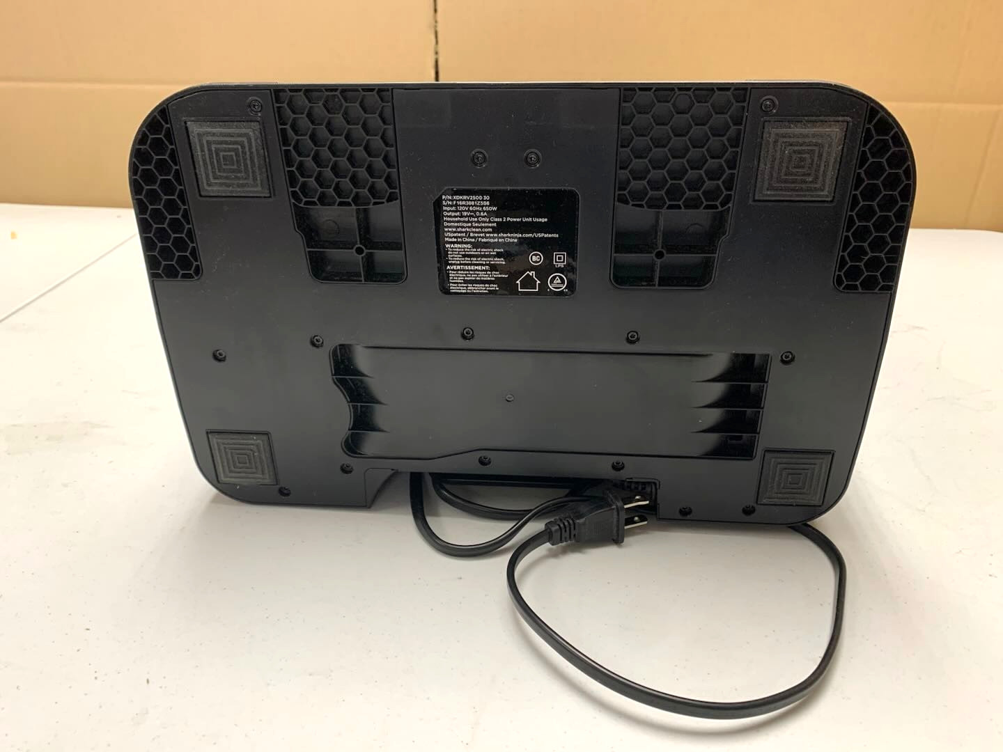 Shark AI Ultra Robot Self Empty XL RV2502AE Used