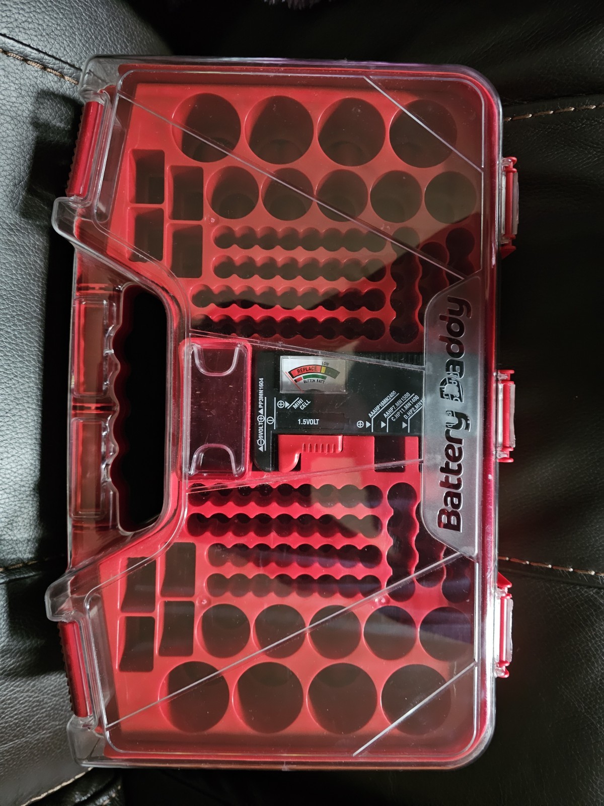 Ontel Battery Daddy Organizer Caddy. Preowned.