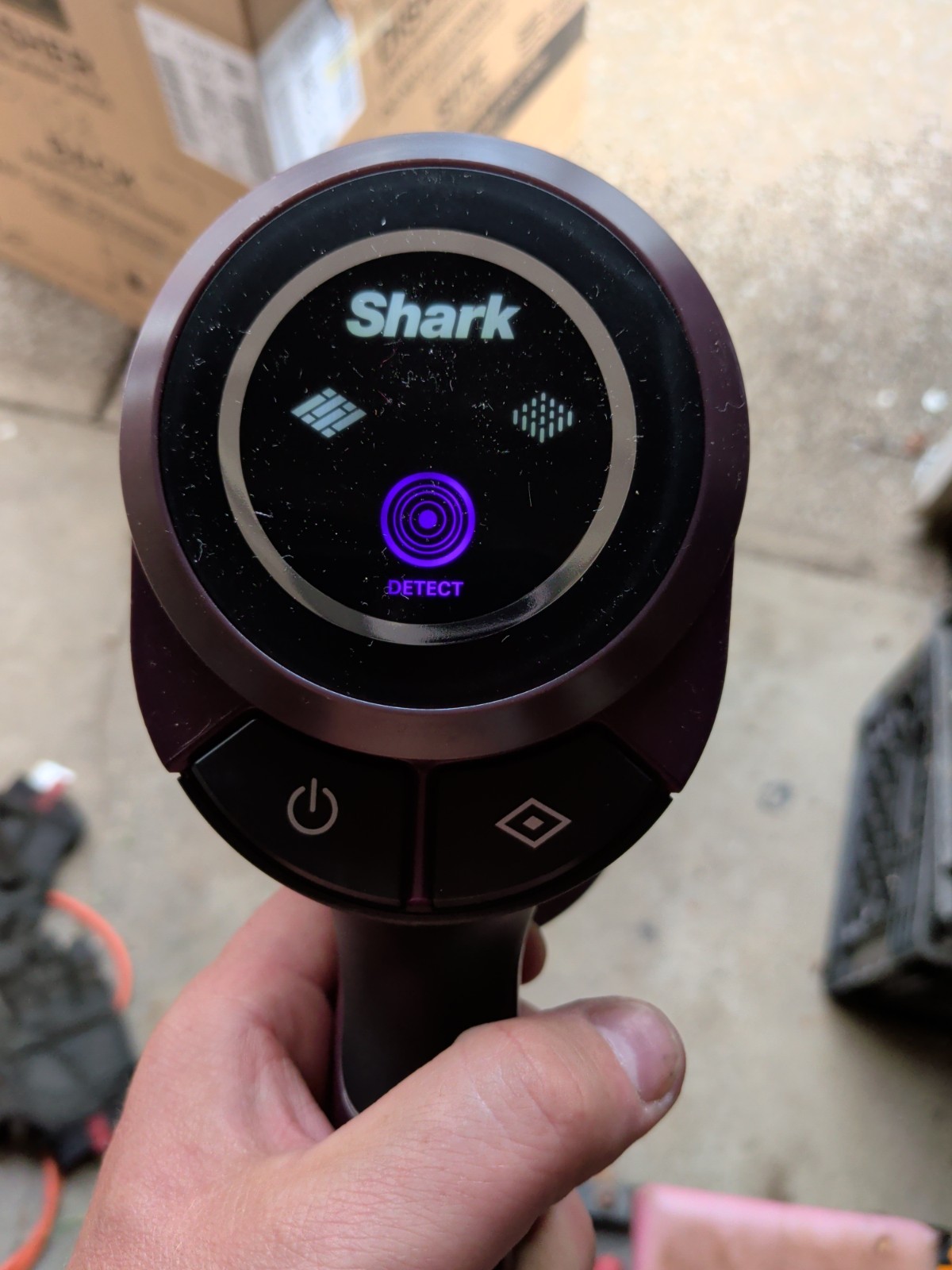 Shark Stratos HZ4001AMZ Replacement Motor Main Body Unit Purple Tested OEM