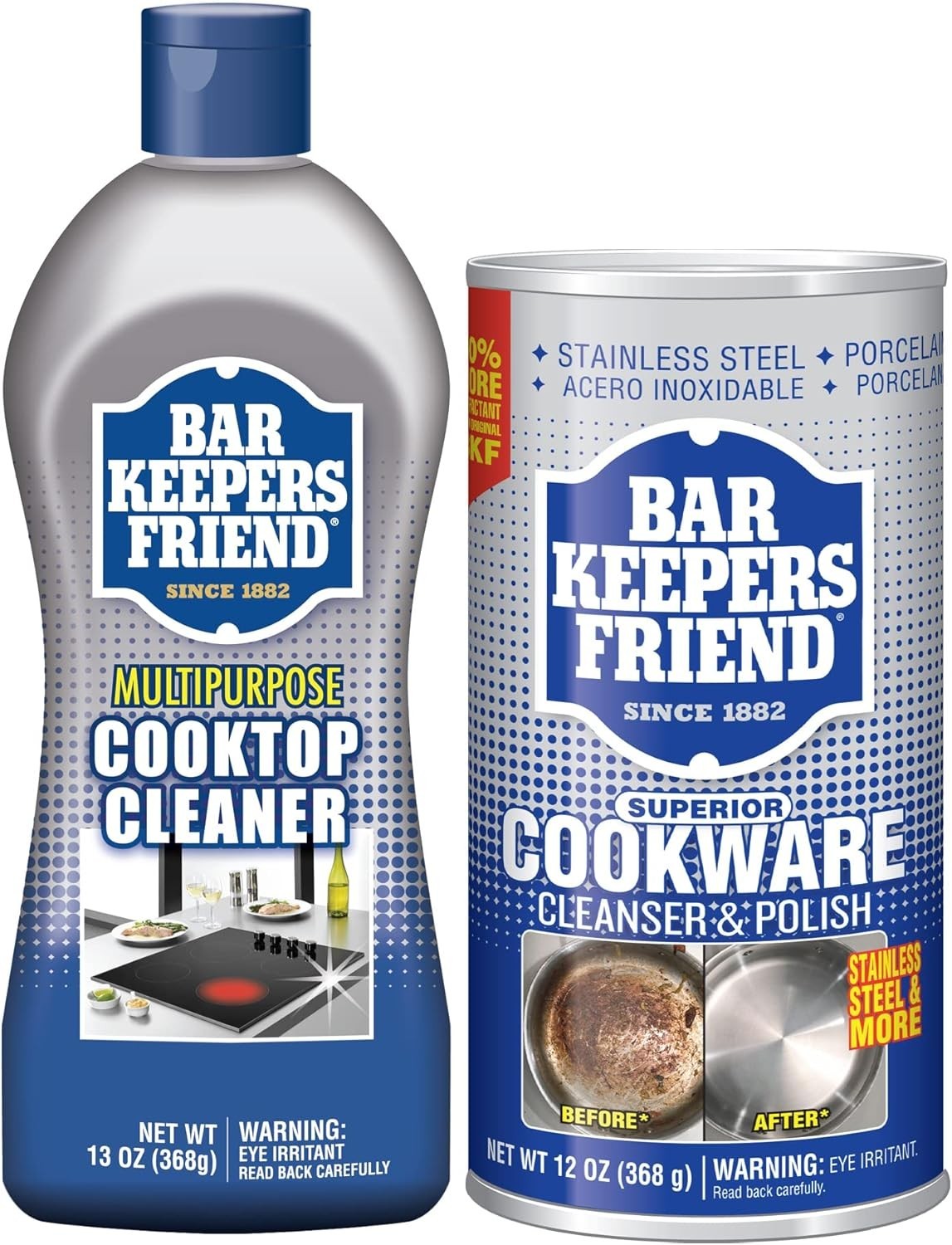 Cooktop Cleaner 13 oz Multipurpose Liquid Stovetop Cleanser + Cookware Cleans…