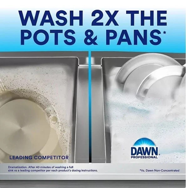 Dawn Professional Manual Pot & Pan Dish Soap, 1 gal., Choose Scent