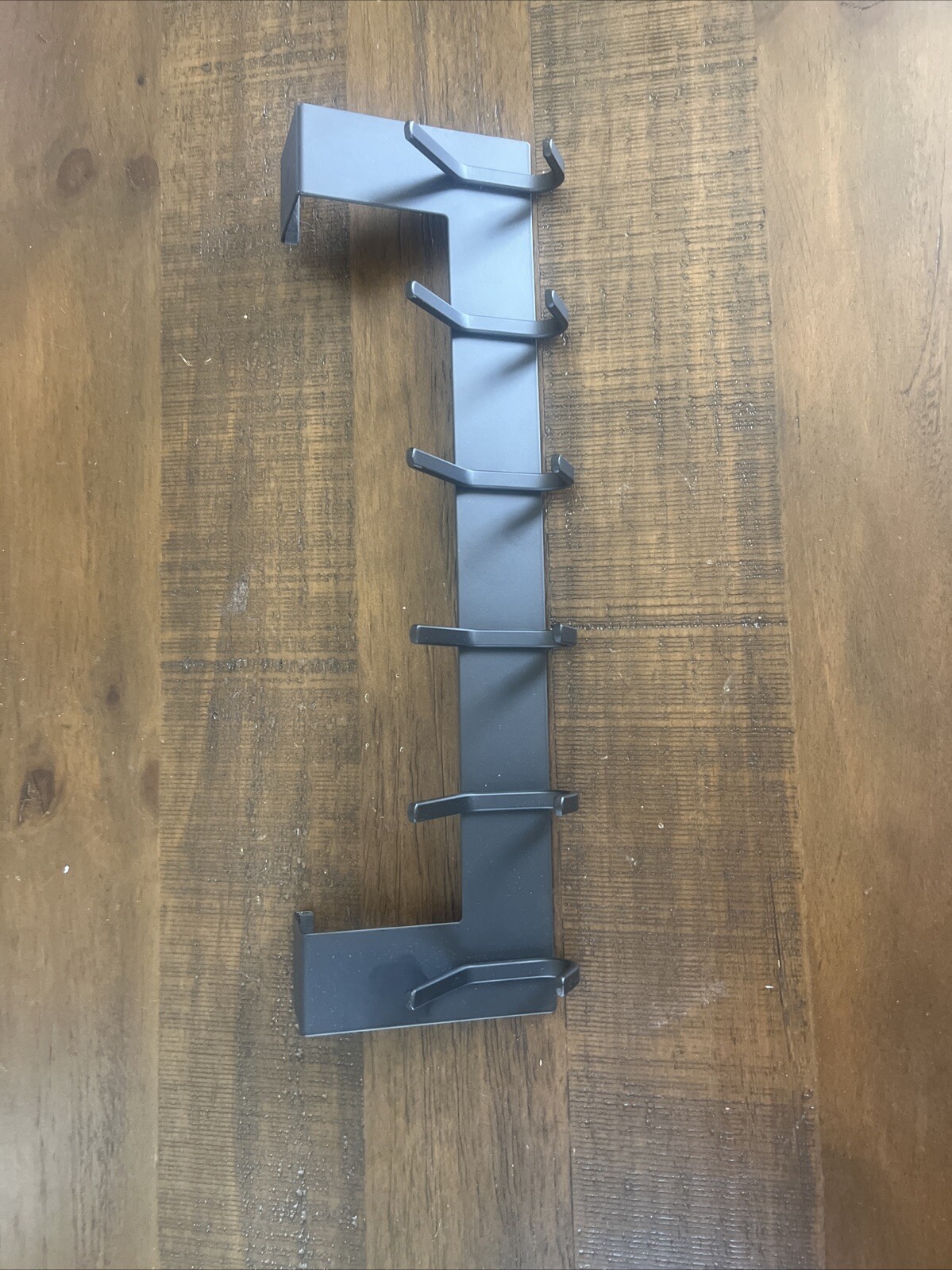 Black metal over the Door Hook No Assembly Required Door Hanger Hook Sturdy