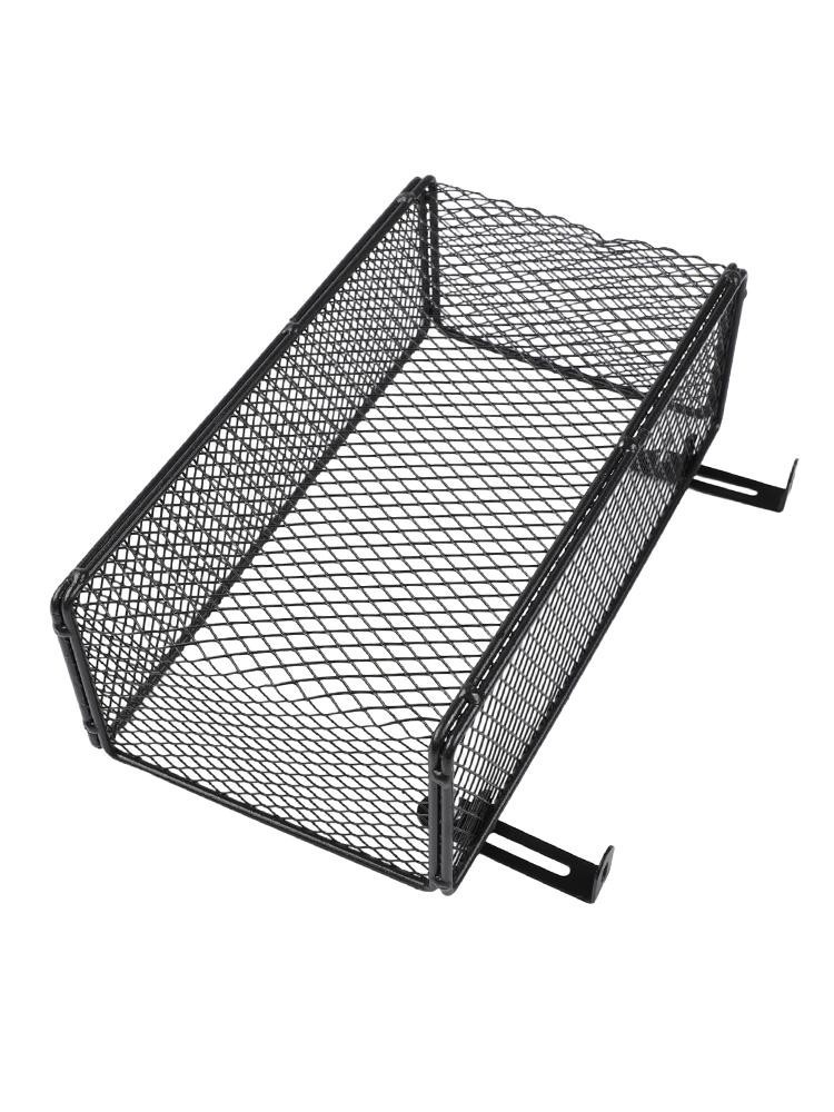 Simple Assembly Iron Hanging Basket for Organizing Bedroom Essentials 27 15 9cm