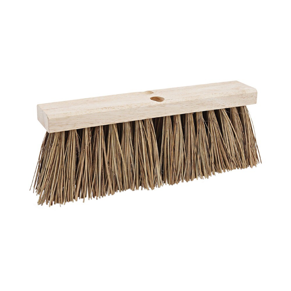 Boardwalk 71160 6.25″ Palmyra Fiber Bristles 16″ Street Broom Head – Brown New