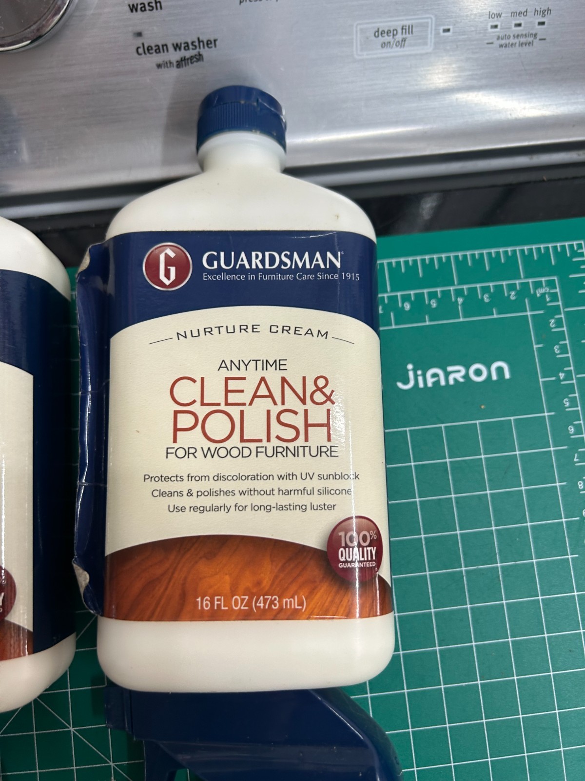 5-pack lot Guardsman Anytime Clean & Polish Wood Furniture Cream 16 oz UV Block