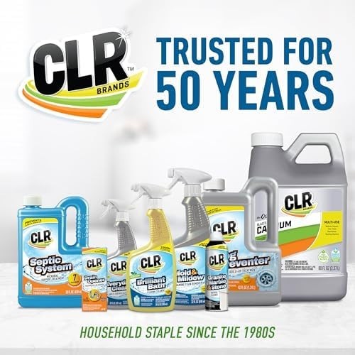 CLR Calcium Lime and Rust Remover EPA Safer Choice 22 oz Spray