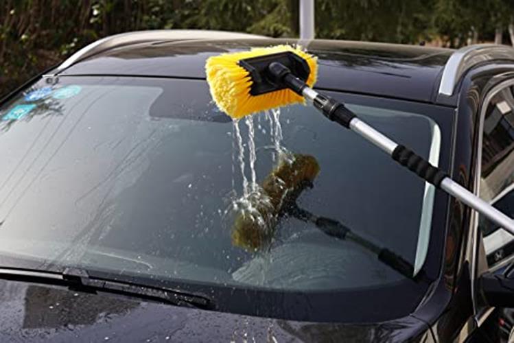SCRUBIT 12″ Car Wash Brush with Soft Bristles for Car Truck Assorted Colors