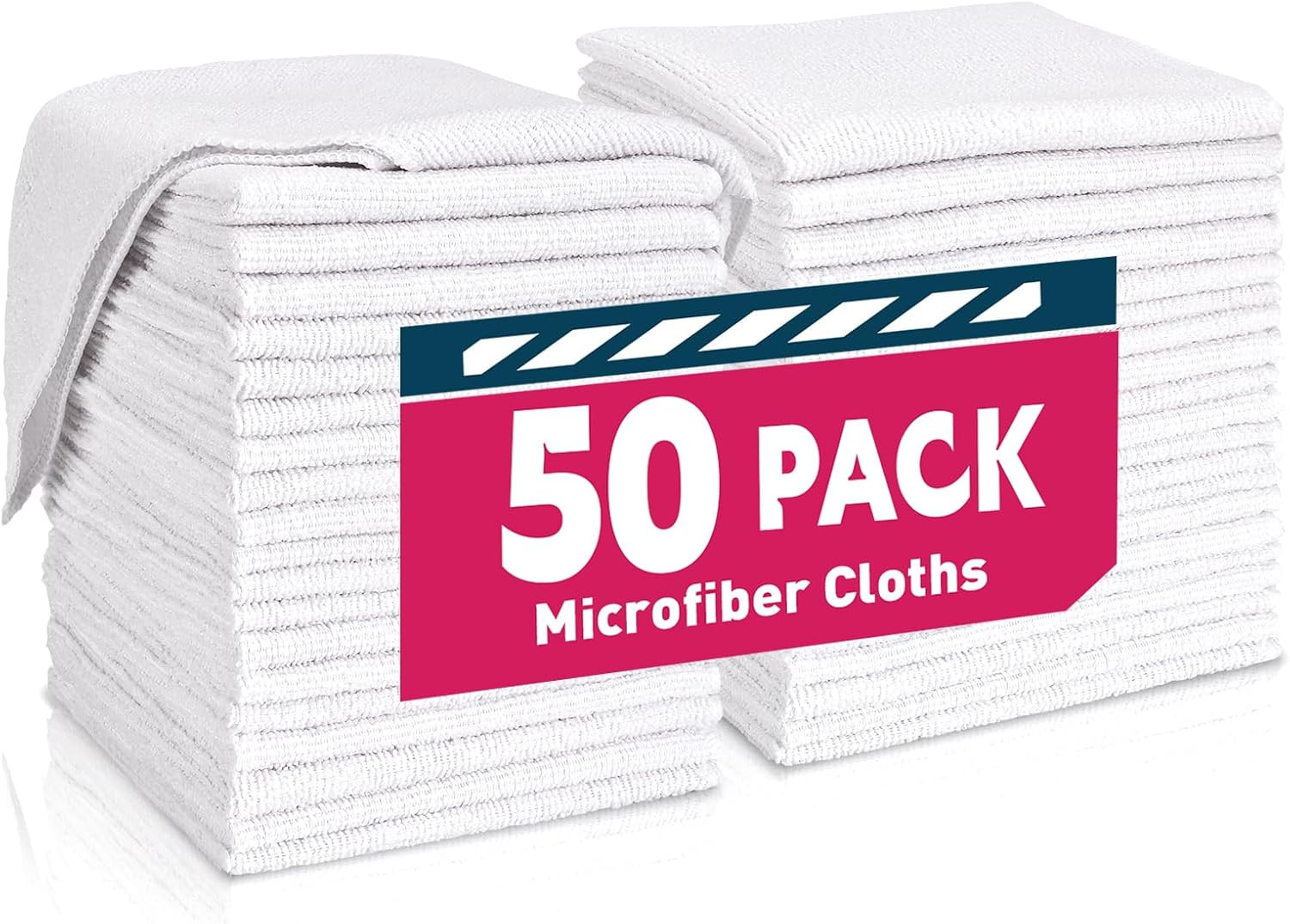 Gray Microfiber Cleaning Cloths Bulk Pack-400 Pack, Microfiber Towels Bulk, Towe