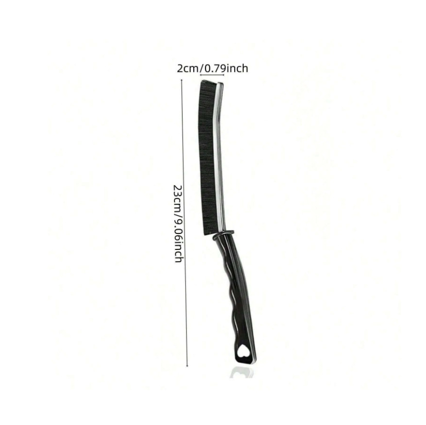 1 pc Multi-Function Crevice Brush for Kitchen & Bathroom Tile Deep Cleaning