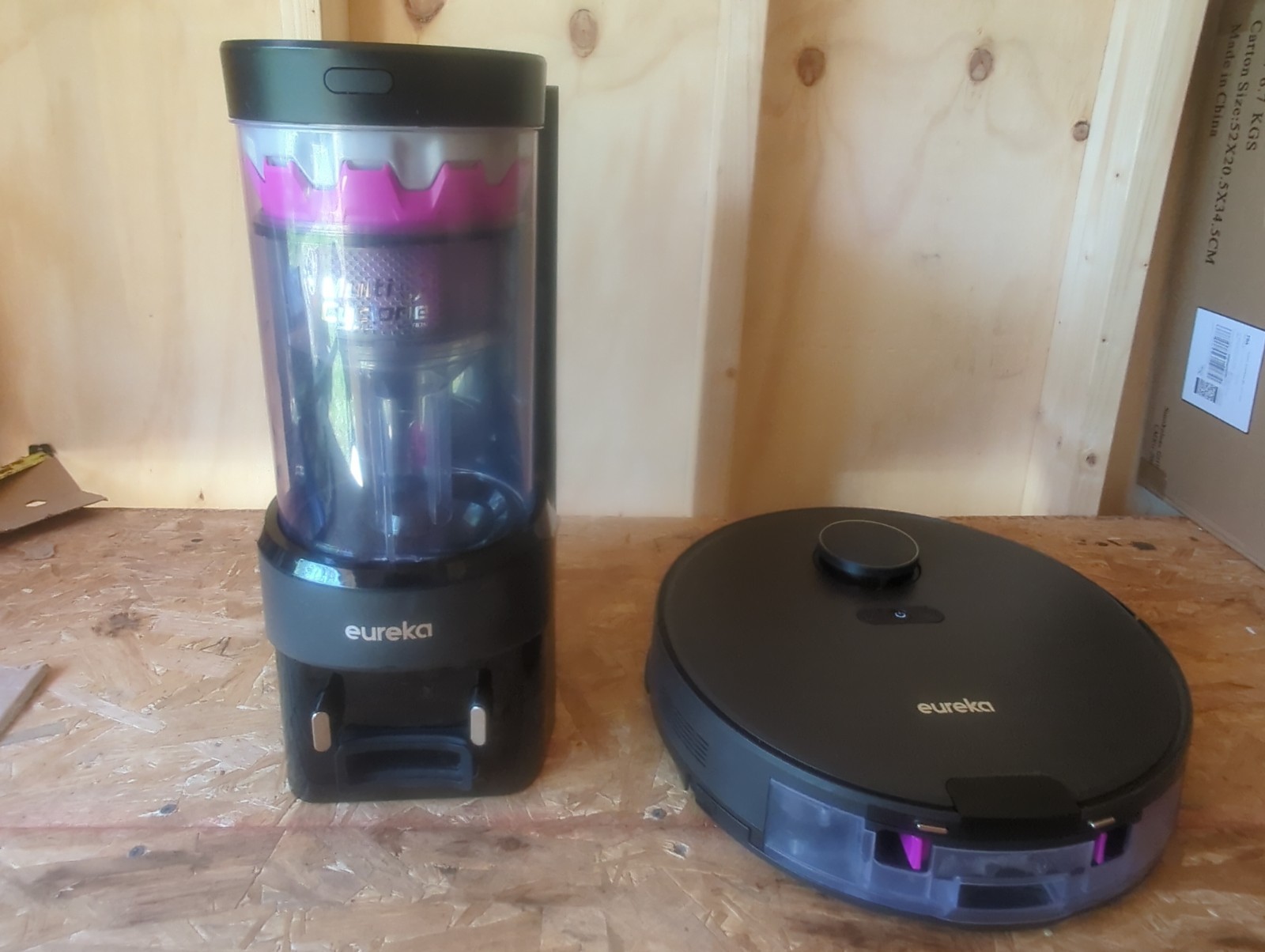 Eureka E20 Evo Plus Robot Vacuum and Mop Combo, 10,000Pa Suction Robot Vacuum Cl
