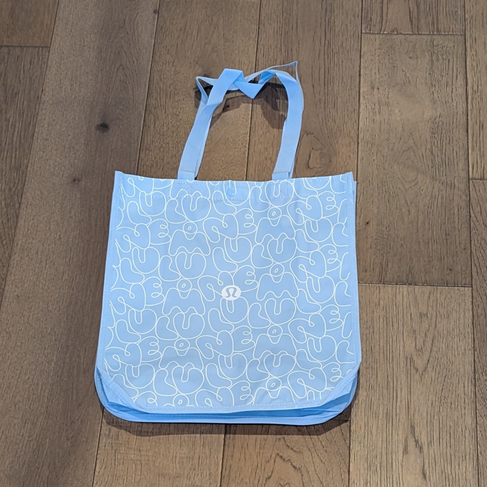 Lululemon Large Reusable Shopping Tote Lunch Bag 🩵 Light Blue 🩵 *NEW!* Ships⚡
