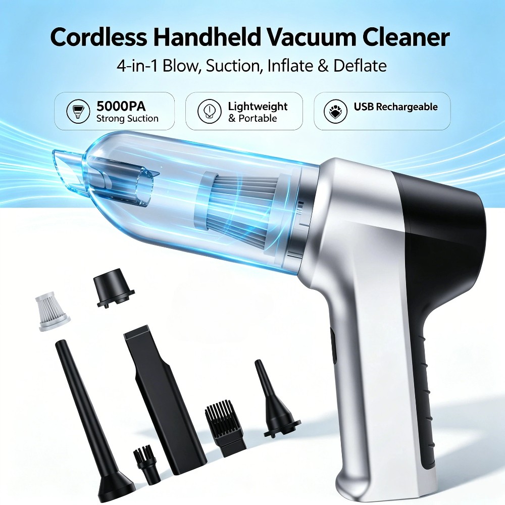 Cordless Hand Held Vacuum Cleaner Mini Wireless Portable Car Auto Home