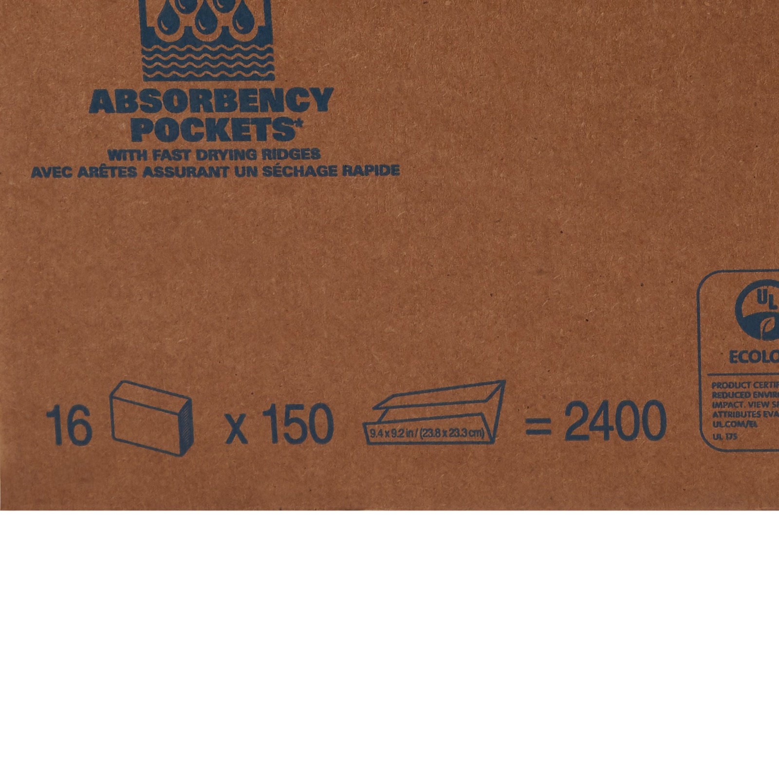 Kleenex Paper Towel Multi-Fold 9.3 x 9.4″ 1 Pack(s) 150 Towels/ Pack