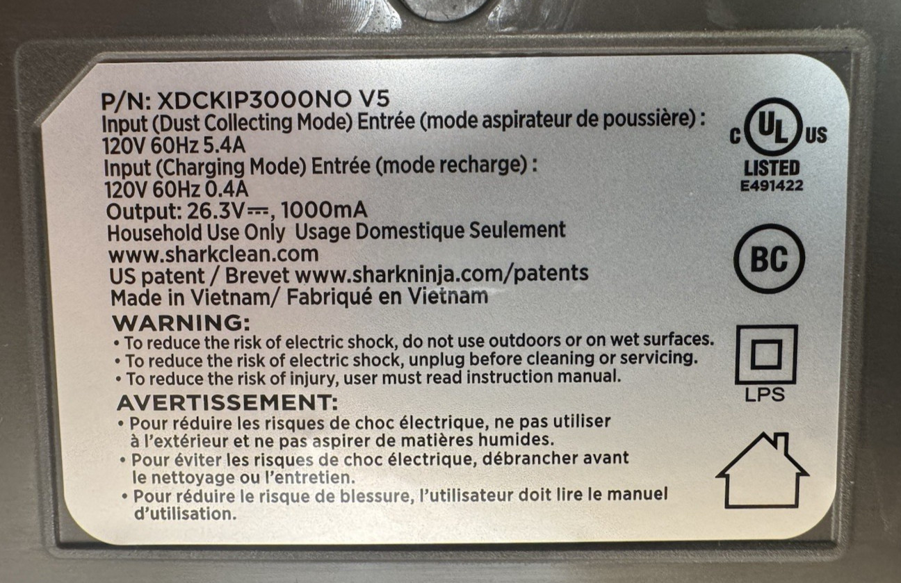 Shark PowerDetect Clean & Empty Cordless Stick Vacuum IP3150 *New*