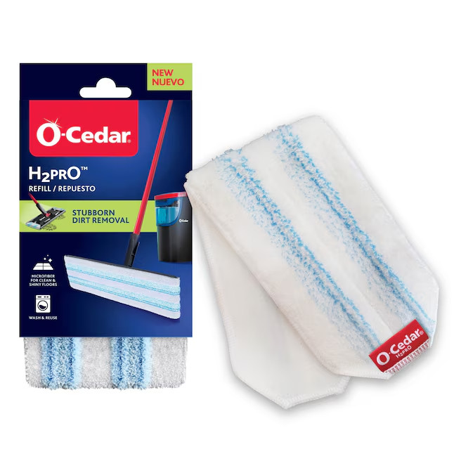 O-Cedar H2PRO Microfiber Replacement Pad 2 -Pack