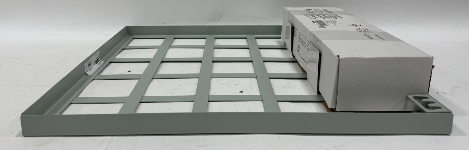 IKEA SNICKRA Wall Storage Board Set Steel-8-Piece Gray-Green 15 x 15″ 405.182.46