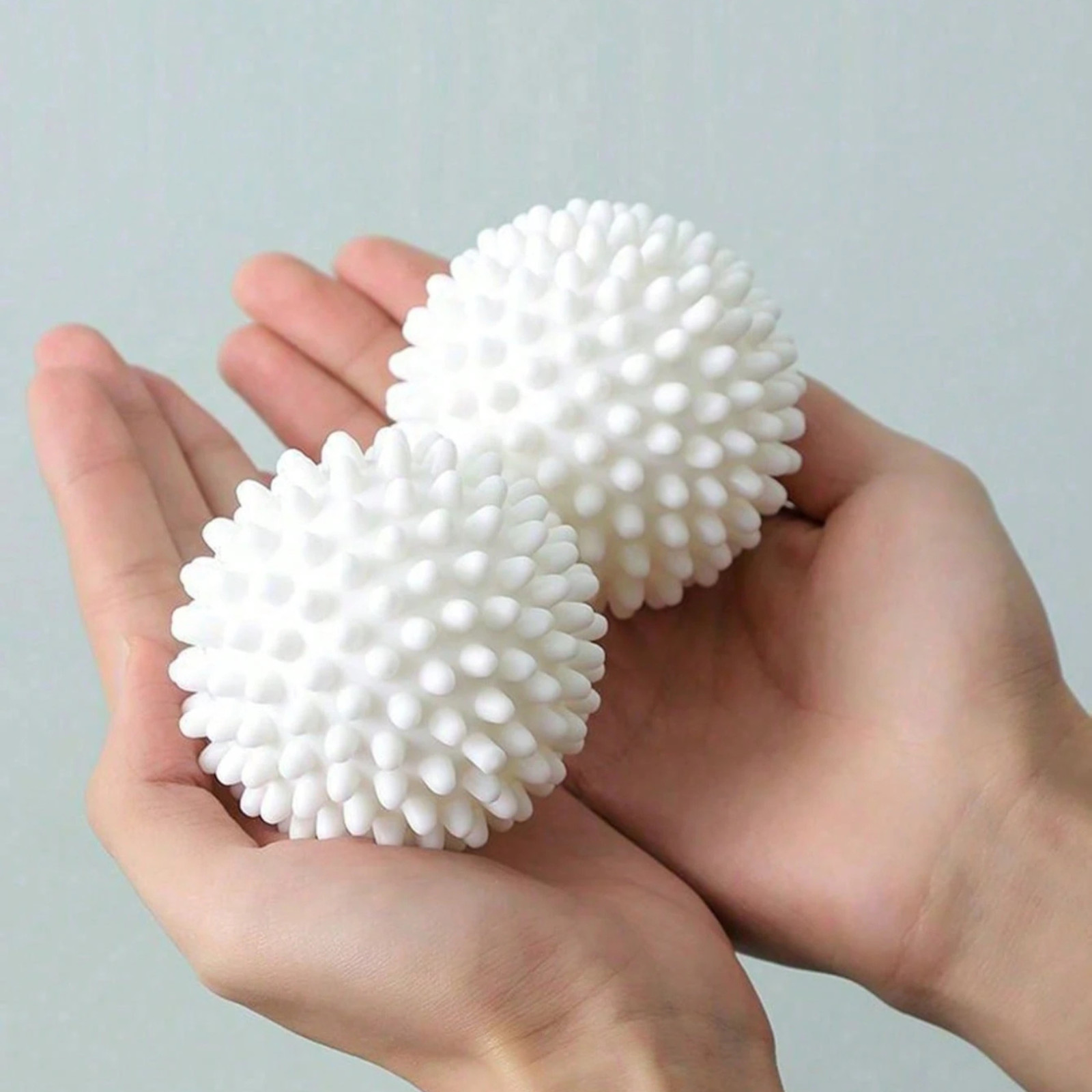 3P Reusable Laundry Dryer Ball For Fabric Softener Per Hair Remover Lint Catcher