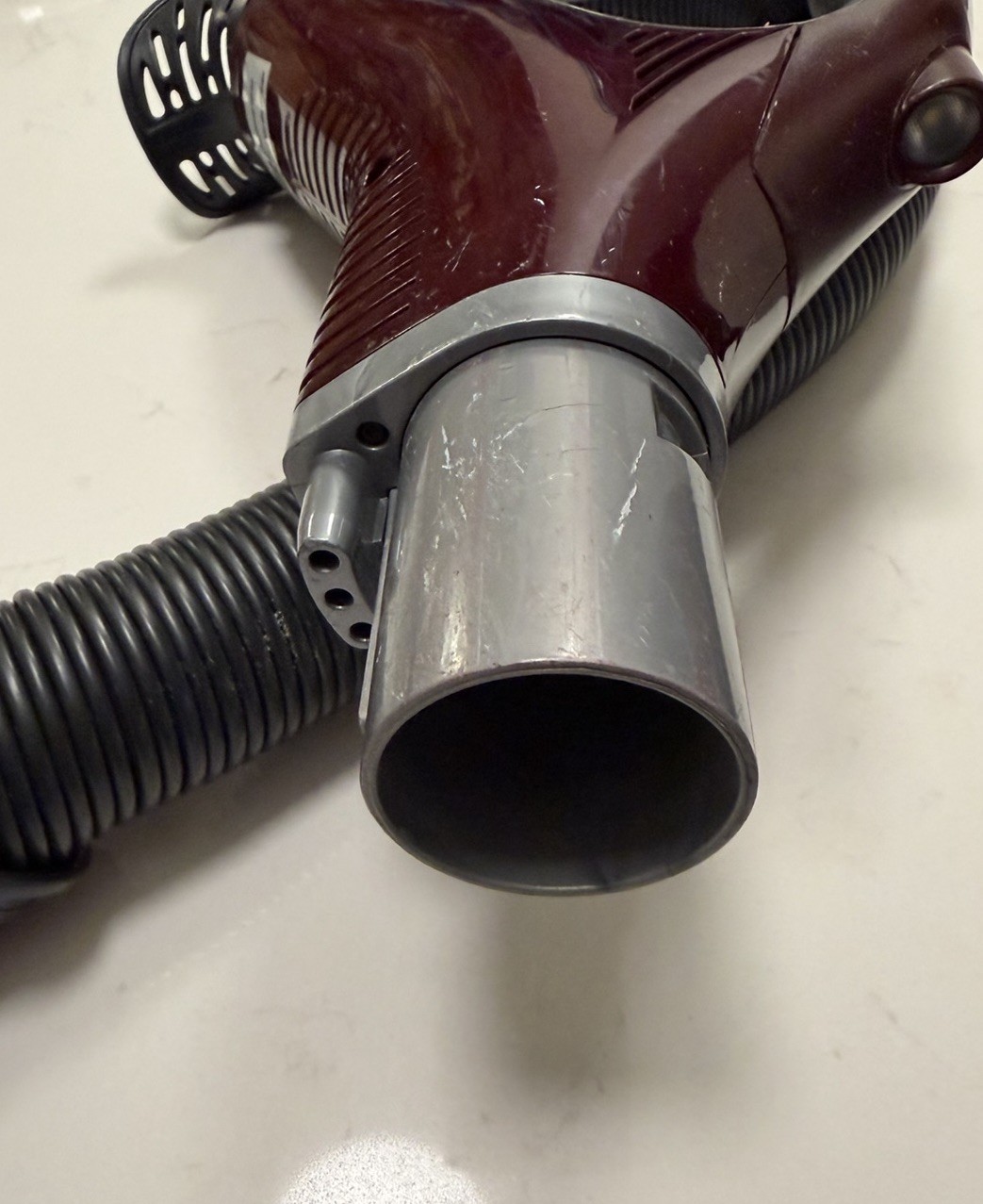 Shark NV650W NV750W NV652 NV752 NV753C Hose Handle Assembly OEM Burgundy EUC