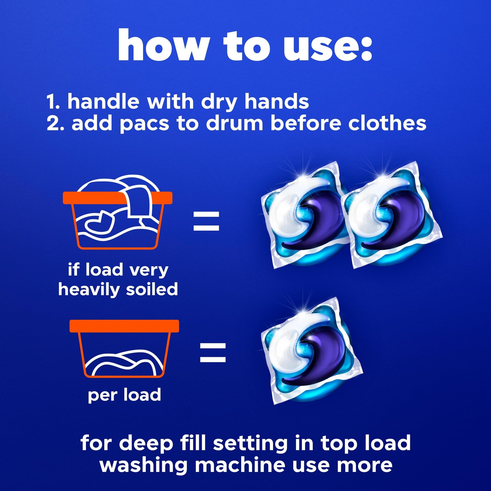 Tide Hygienic Clean Power PODS Laundry Detergent 45 Count (Pack of 1), rust