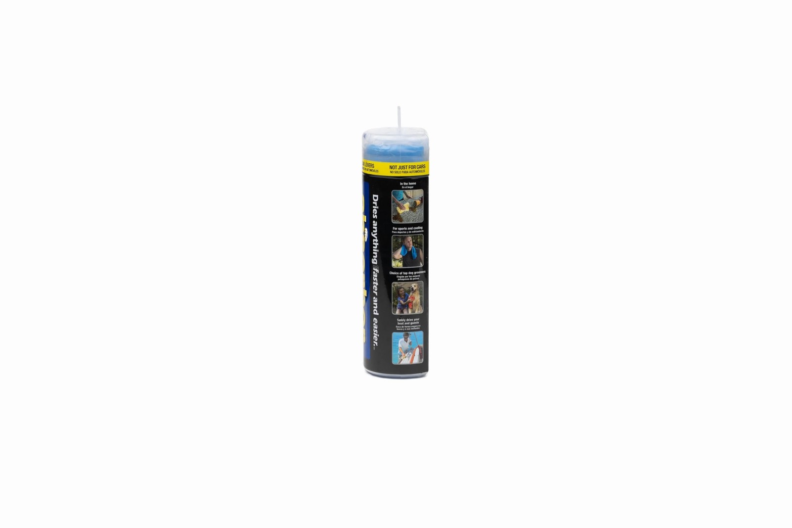 the absorber Large 27-Inch x 17-Inch, Blue – Synthetic Drying Chamois Cloth