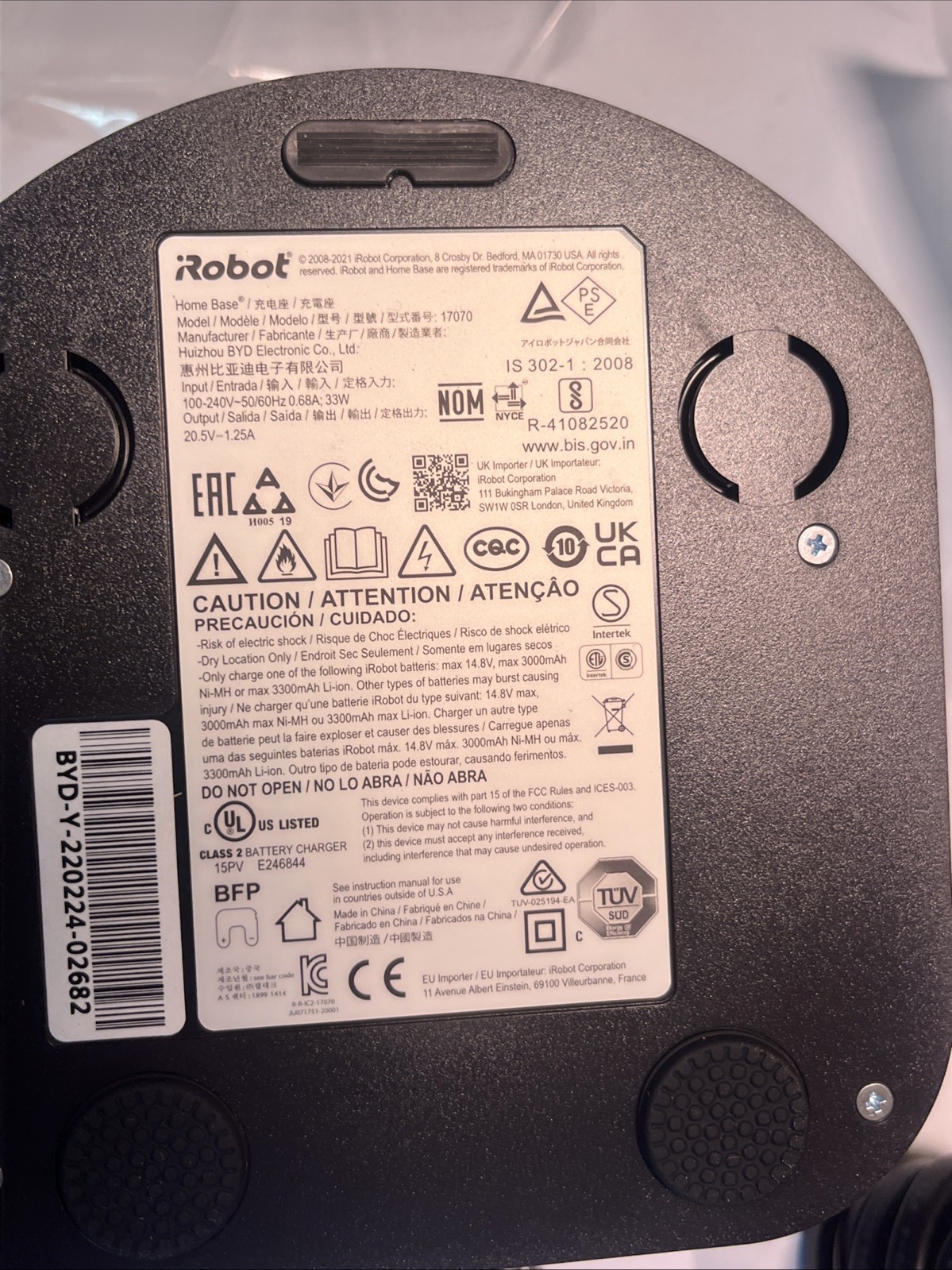 New In Box Roomba Home Base Charging Dock Charger for e i 600 700 800 900 Series