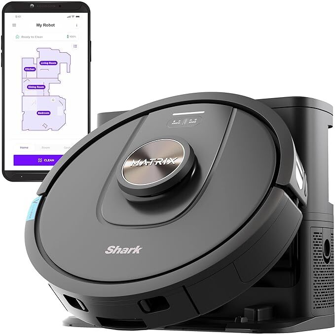 Shark Matrix Self-Emptying Robot Vacuum Home Mapping UR2360EEUS – Scratch & Dent