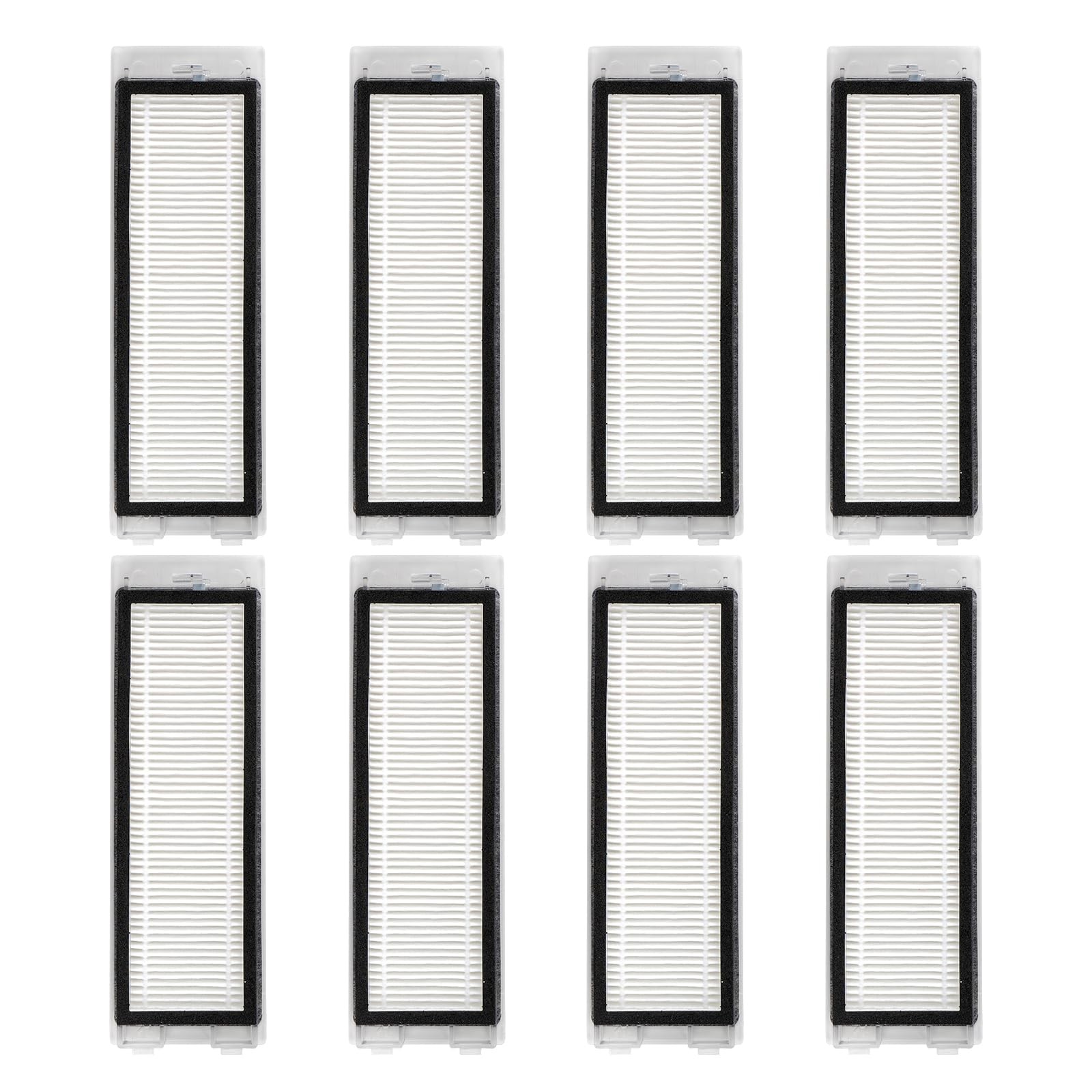 8 Pieces Q Revo Replacement HEPA Filters Compatible With Roborock Q Revo Robo…