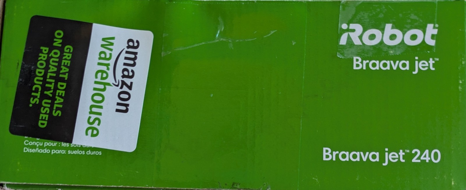 iRobot Braava Jet 240 Robot Mop App Control Precision Spray OPEN BOX Extra PADS