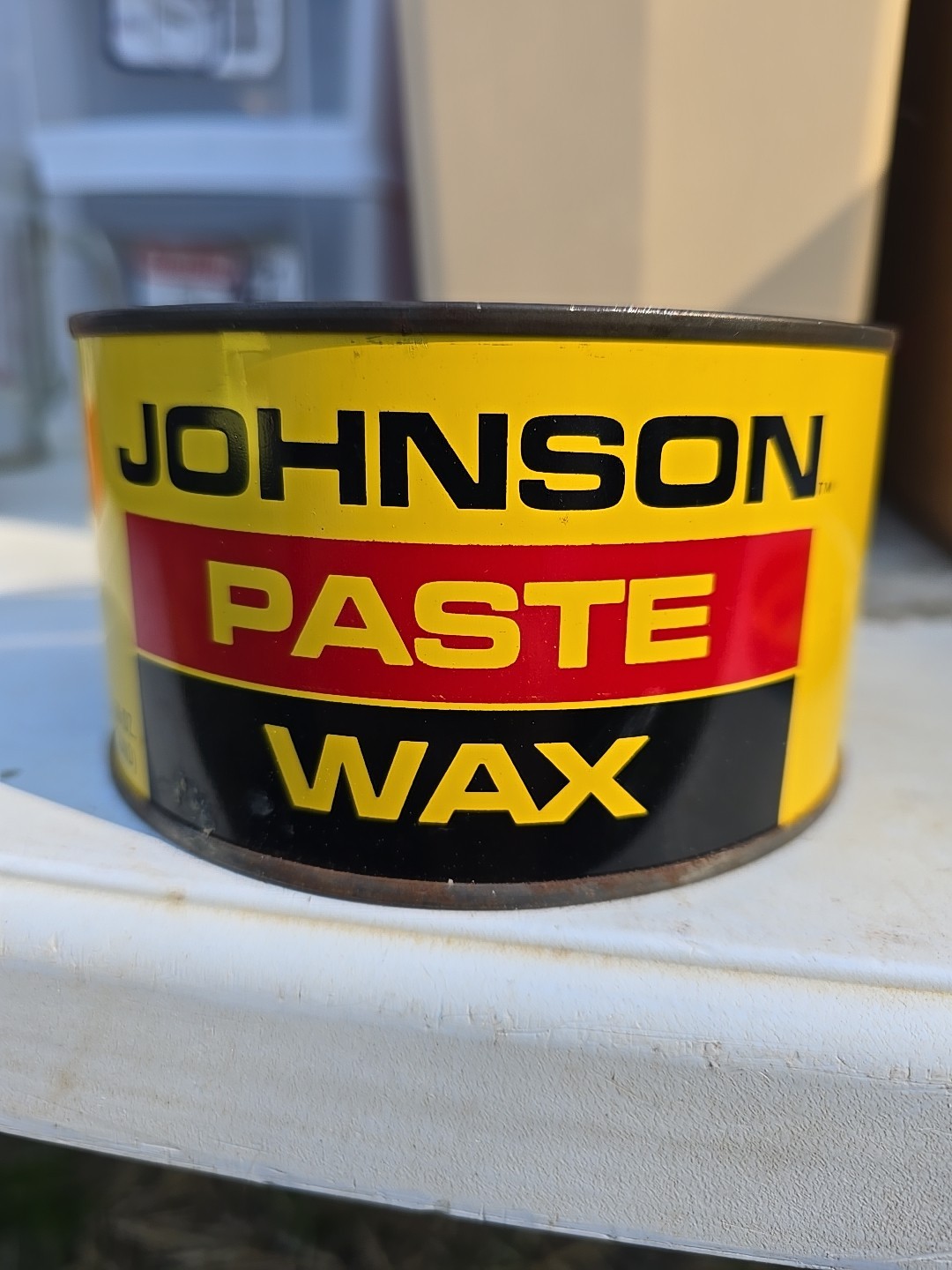(1) SC Johnson Paste Wax The Original Formula, 16 oz 1lb Can Barely Used See Pic
