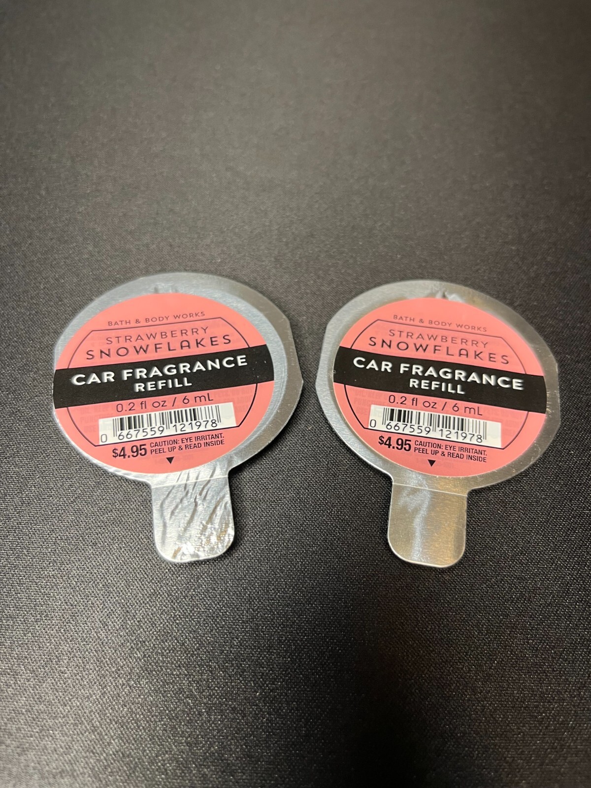 Bath Body Works ScentPortable Car Air Freshener Refill 2 pack FREE SHIP