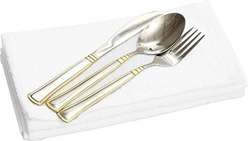 Utopia Towels Kitchen Bar Mops, Pack of 12, 16 by 19 Inches, 100% Cotton Supe…