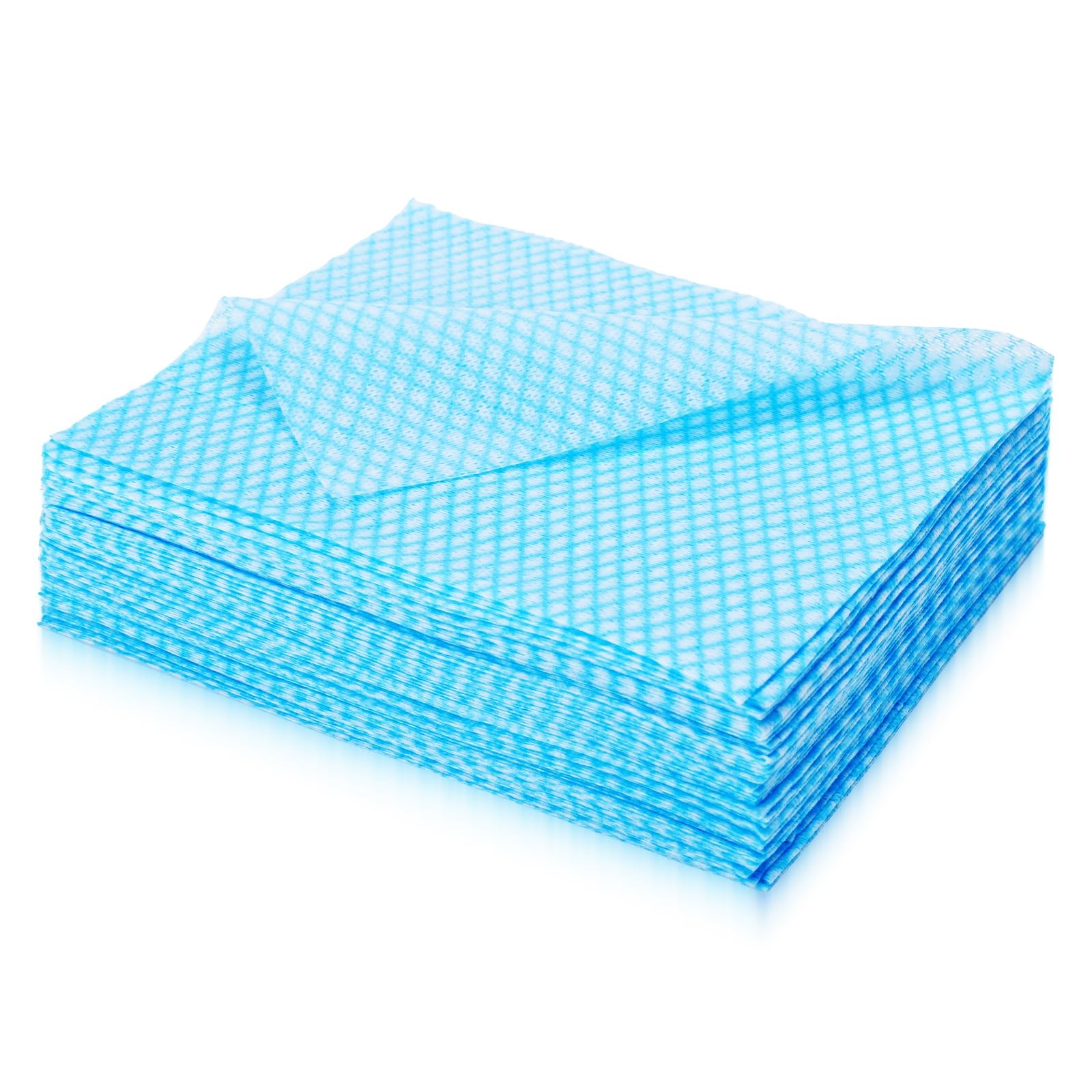 Volokitx 60 Pack 13.8×15.7 in Disposable Dish Cloths for Kitchen, Bathroom & …
