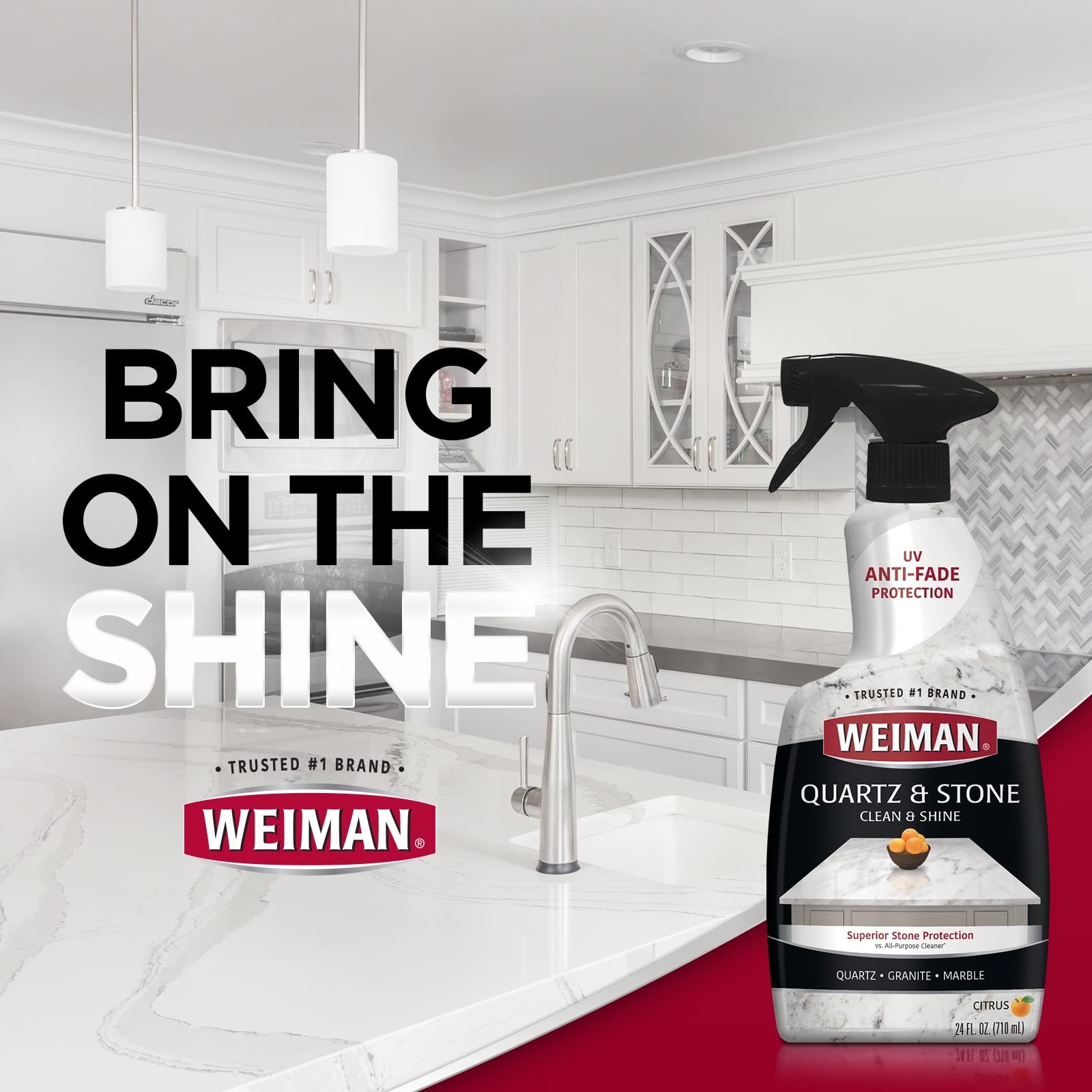 Weiman Quartz Countertop Cleaner and Polish – Clean and Shine Your Countertop…