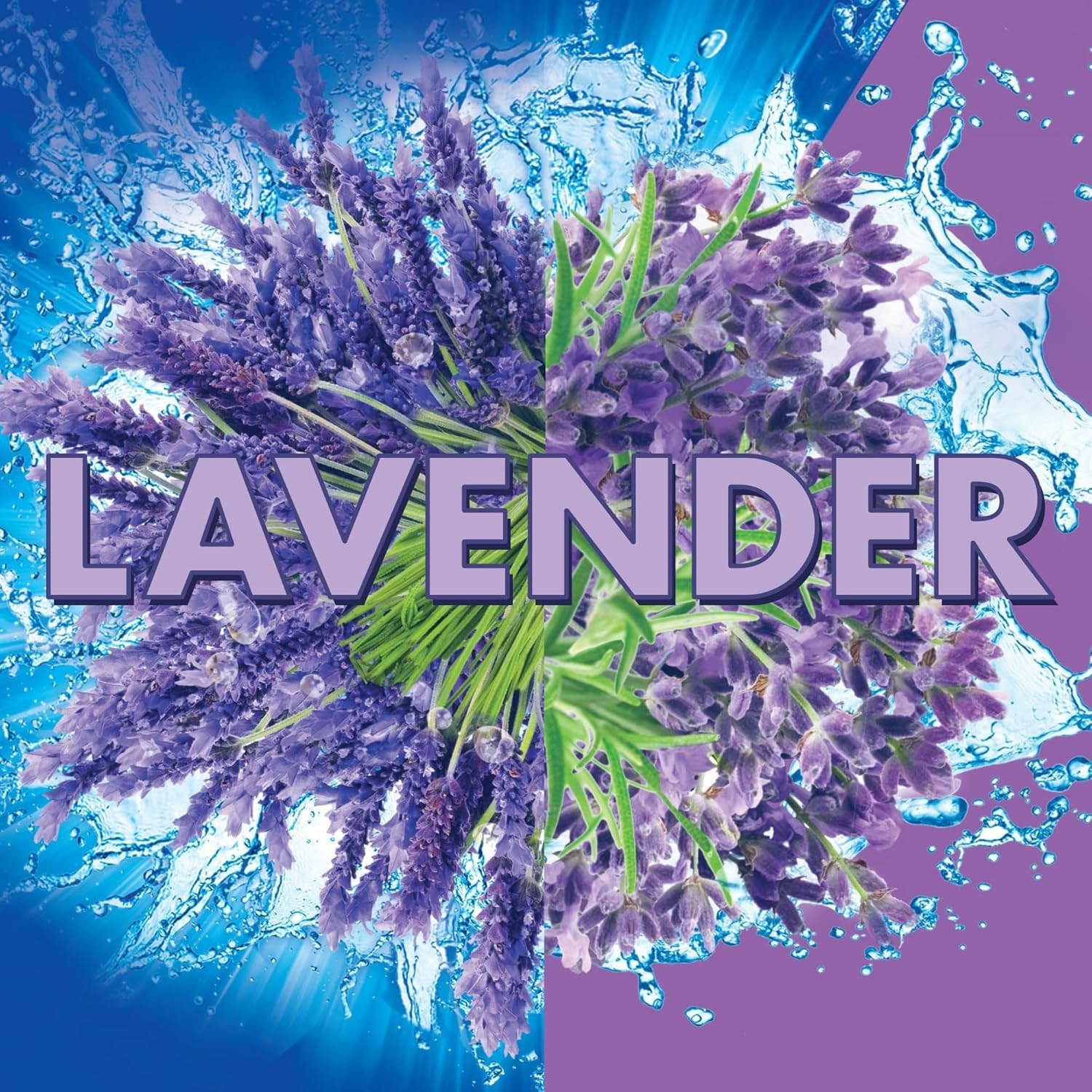 4-in-1 Rim Hanger Toilet Bowl Cleaner, Lavender, 1 Count or 2 Count