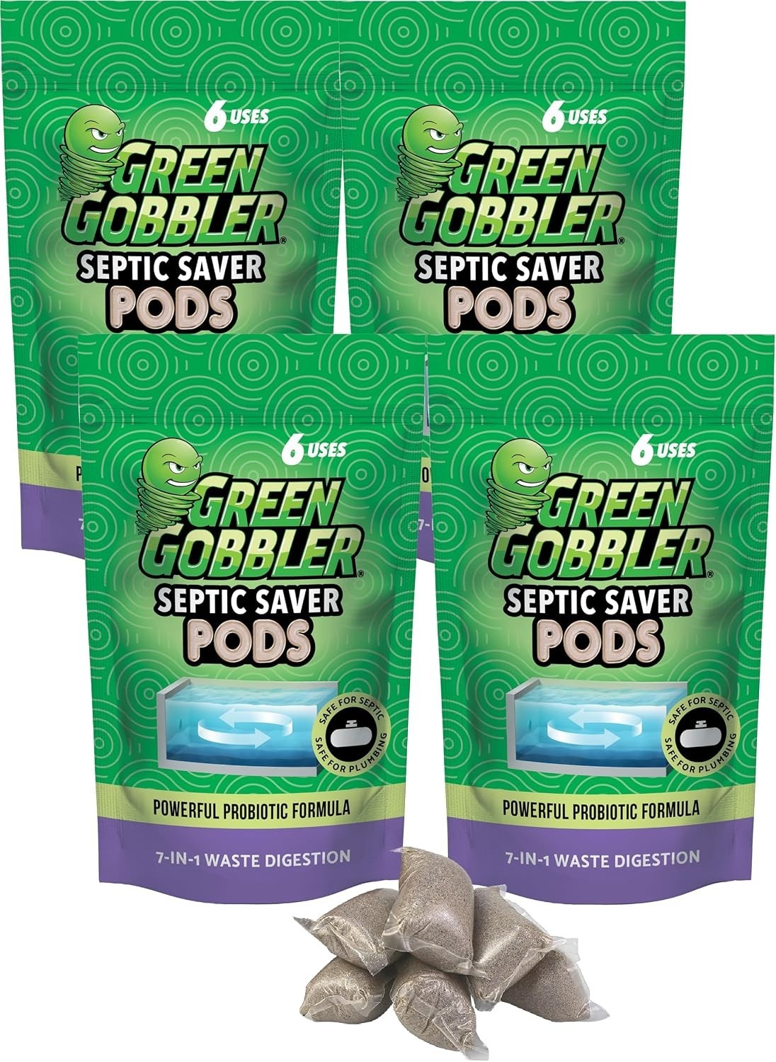 Septic Tank Treatment Packets – Natural Bacteria to Prevent Costly Septic Iss…