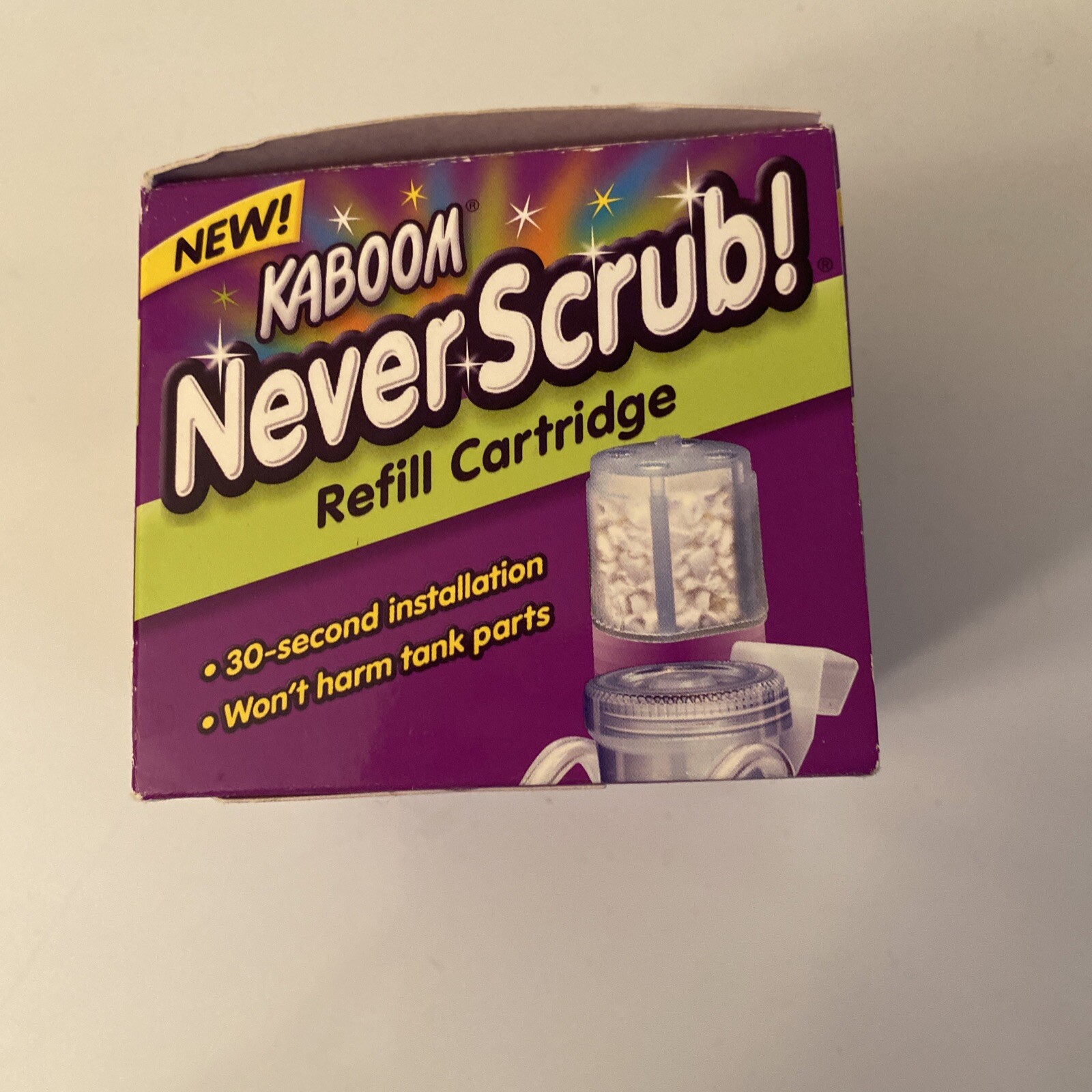 Kaboom Never Scrub Refill Drop In Cartridge 1.65 oz Discontinued Lot New in Box