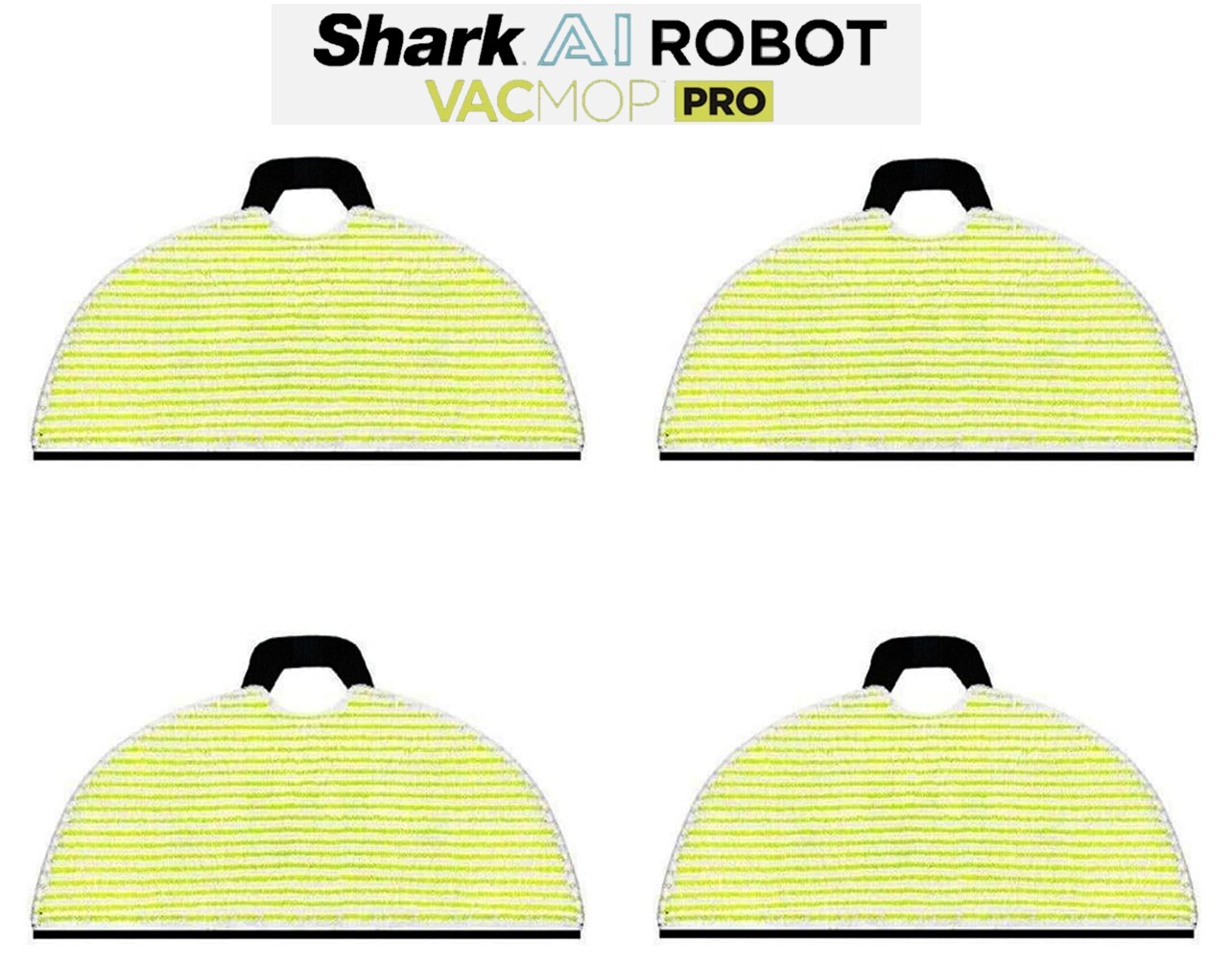 4 Pack Mopping Mop Pads for AI Shark Ultra AV2610WA AV2610WACA RV2400WD RV2410WD