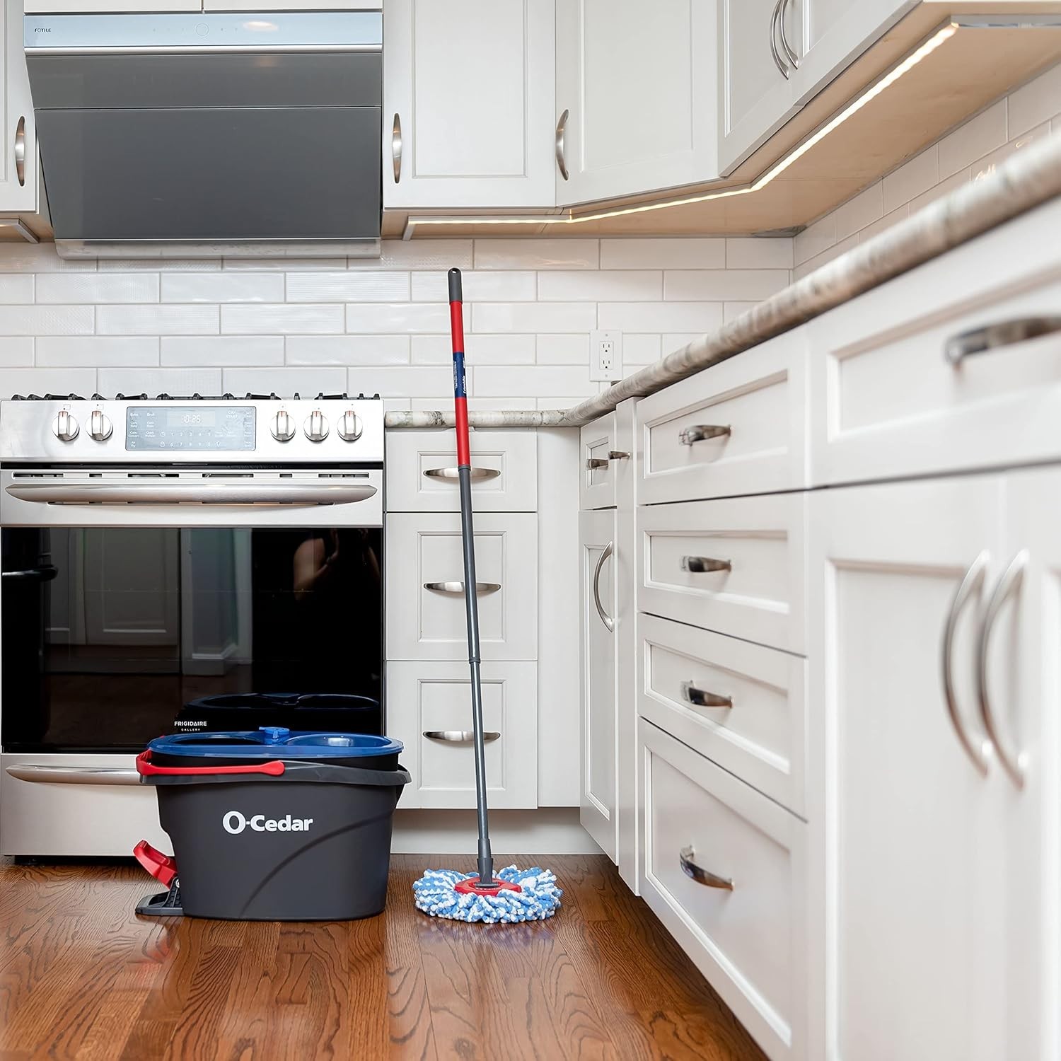 Perfect Father’s Day Gift: O-Cedar RinseClean Spin Mop & Bucket System
