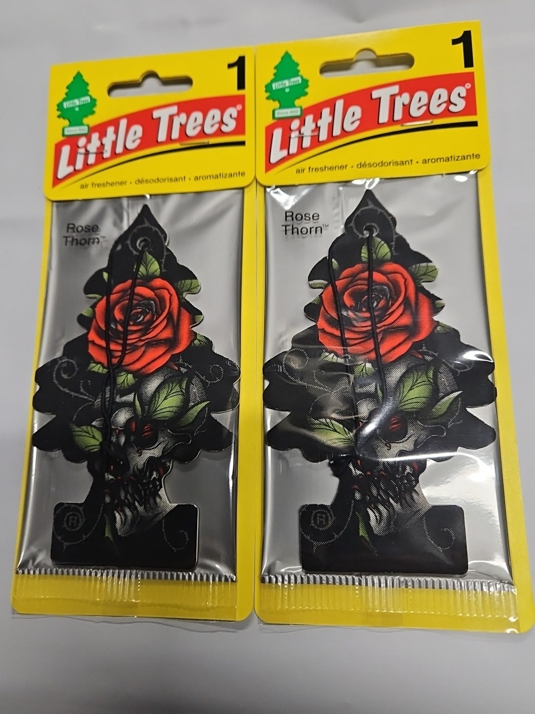 Rose Thorn LITTLE TREES Car , 24 Pack