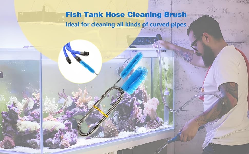 Flexible Drain Pipe Brush，Suitable for AC Drain Lines、cpap Cleaning、Shower Drain
