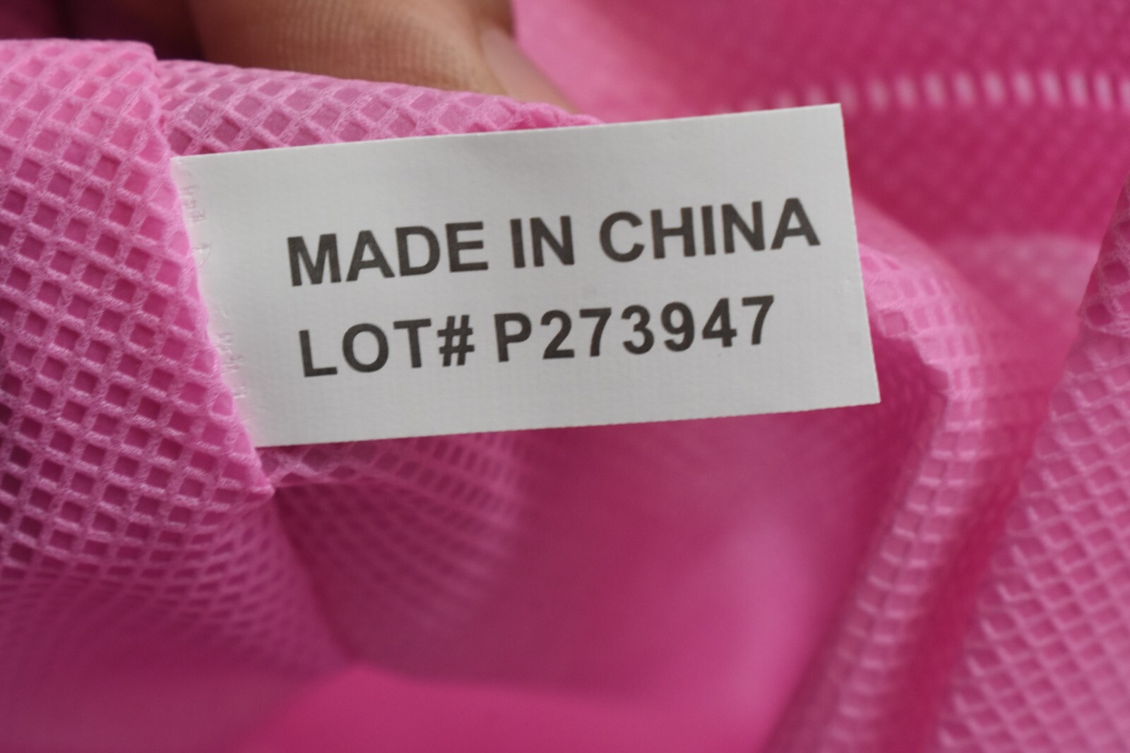 Pink Reusable Tote Bag 39 x 34 x 50cm P273947 Breast Imaging Imprint 125 Pack