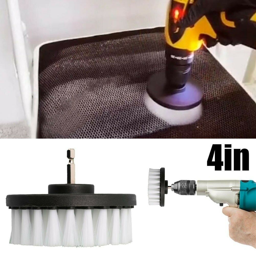3-Pack Brush Set Power Kit Scrubber Drill Attachments For All type of Cleaning